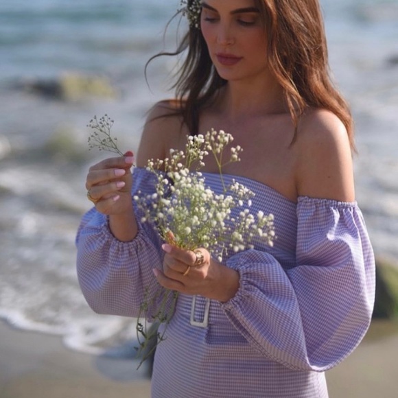 Saïnt Mojavï Jaipur Gingham Midi Dress - Picture 4 of 9